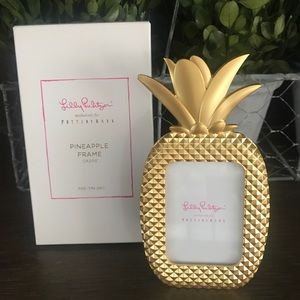 Lilly Pulitzer Pineapple picture frame